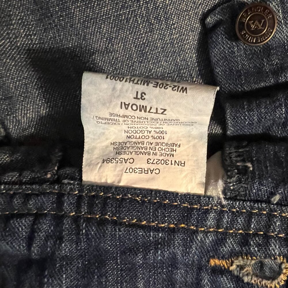 Wrangler Denim overalls size 3 T - Picture 4 of 4